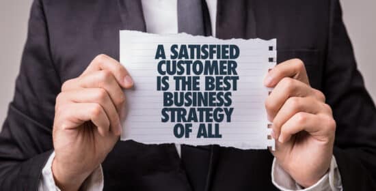 A, Satisfait, Client, Est, Le, Meilleur, Entreprise, Stratégie, De, Tous