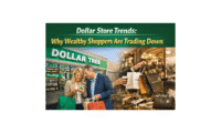 dollar store trends wealthy shoppers browsing discount retail and comparing value products