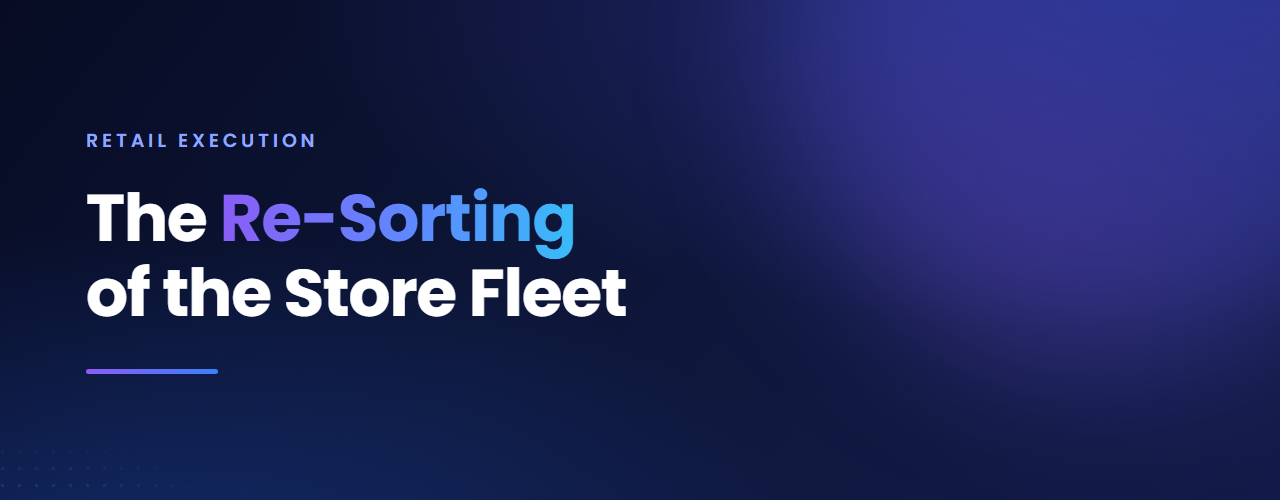The re-sorting of the US store fleet in 2026